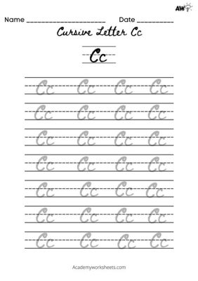 How to Write the Letter C in Cursive and Why It Might Resemble a Smiling Moon