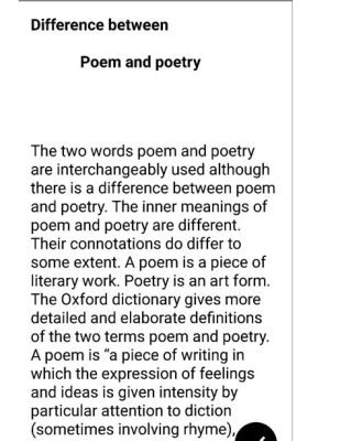 Poem and Poetry Difference: An Insightful Exploration